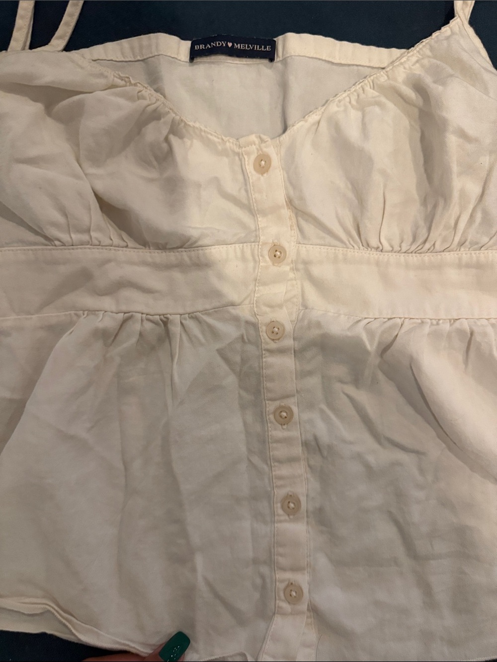 BRANDY MELVILLE button down cami - Picture 3 of 5